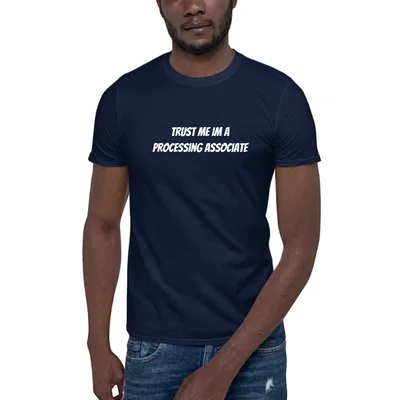 Trust me im a Processing Associate dark tee preview
