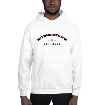 Software Developer Varsity Arch hoodie preview