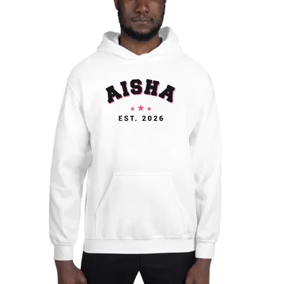 Aisha Varsity Arch hoodie preview