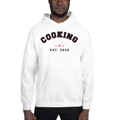 Cooking Varsity Arch hoodie preview