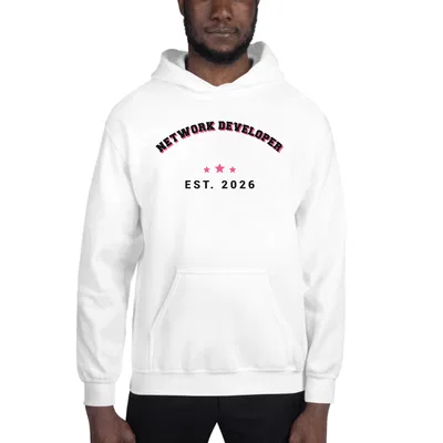 Network Developer Varsity Arch hoodie preview