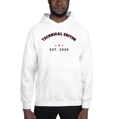 Technical Editor Varsity Arch hoodie preview