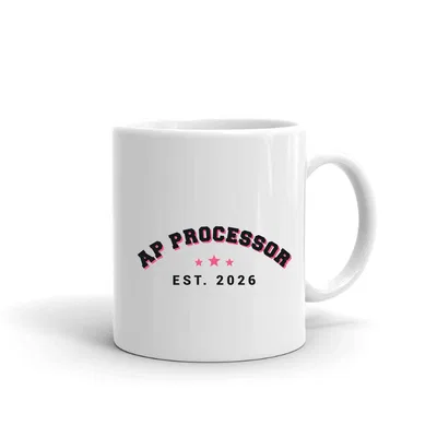 Ap Processor Varsity Arch mug preview