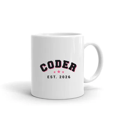 Coder Varsity Arch mug preview