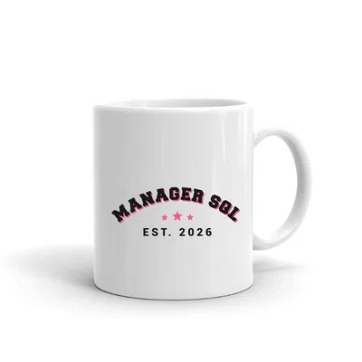 Manager Sql Varsity Arch mug preview