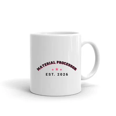 Material Processor Varsity Arch mug preview