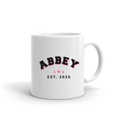 Abbey Varsity Arch mug preview