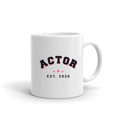 Actor Varsity Arch mug preview