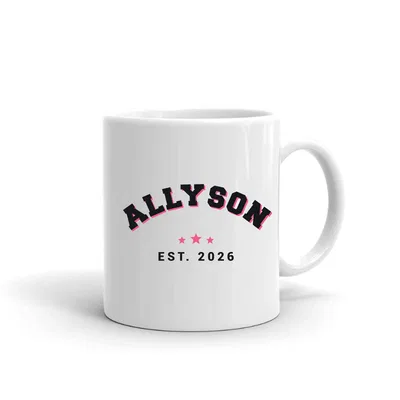 Allyson Varsity Arch mug preview