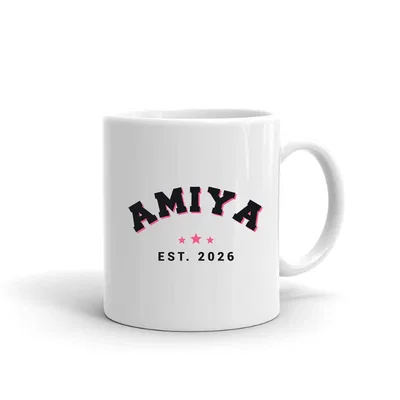 Amiya Varsity Arch mug preview