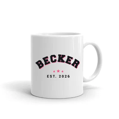 Becker Varsity Arch mug preview