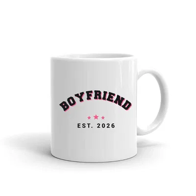 Boyfriend Varsity Arch mug preview