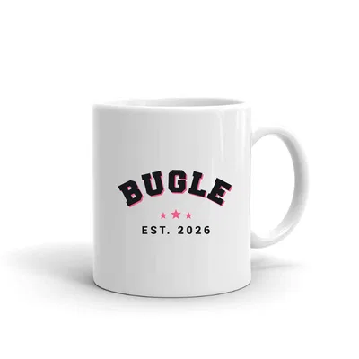 Bugle Varsity Arch mug preview