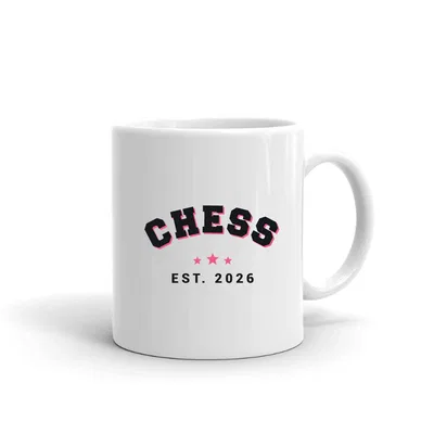 Chess Varsity Arch mug preview