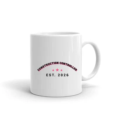 Construction Controller Varsity Arch mug preview