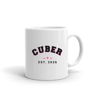 Cuber Varsity Arch mug preview