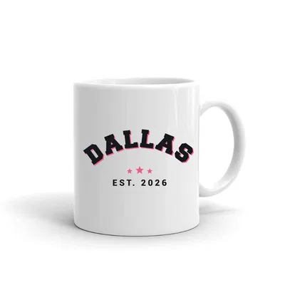 Dallas Varsity Arch mug preview