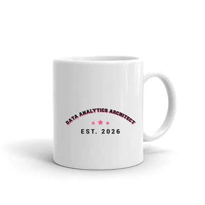 Data Analytics Architect Varsity Arch mug preview