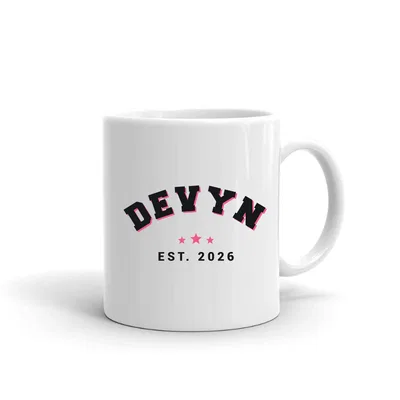Devyn Varsity Arch mug preview