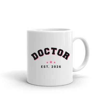Doctor Varsity Arch mug preview