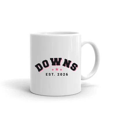 Downs Varsity Arch mug preview