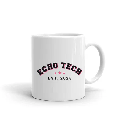 Echo Tech Varsity Arch mug preview