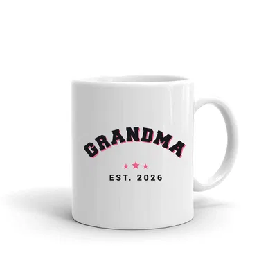 Grandma Varsity Arch mug preview