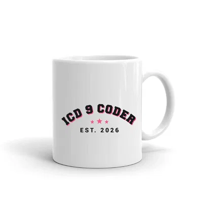 Icd 9 Coder Varsity Arch mug preview