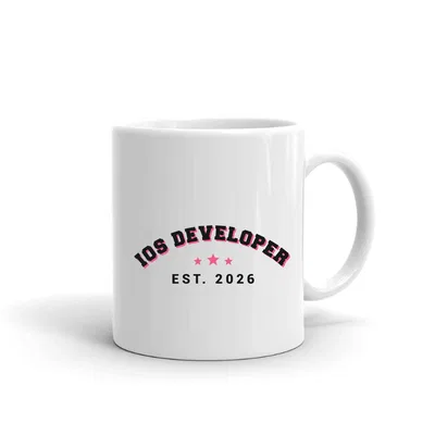 Ios Developer Varsity Arch mug preview