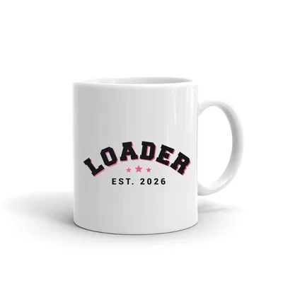 Loader Varsity Arch mug preview