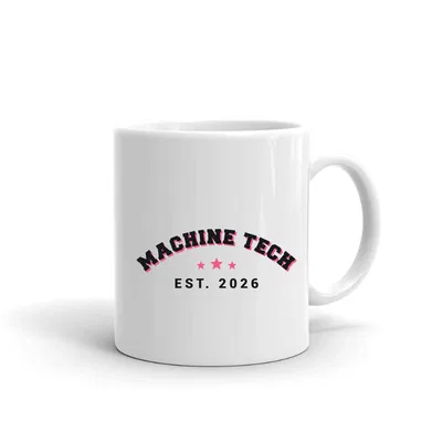 Machine Tech Varsity Arch mug preview