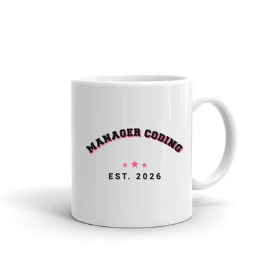 Manager Coding Varsity Arch mug preview