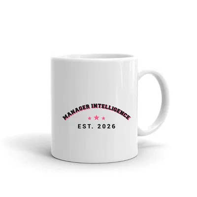 Manager Intelligence Varsity Arch mug preview