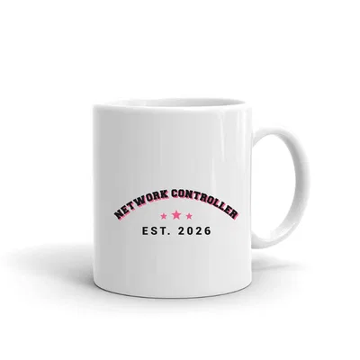 Network Controller Varsity Arch mug preview