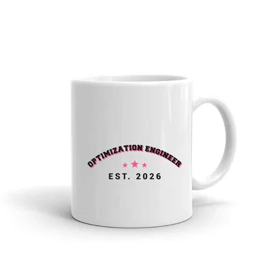 Optimization Engineer Varsity Arch mug preview