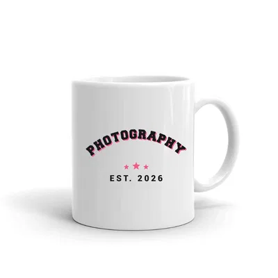 Photography Varsity Arch mug preview