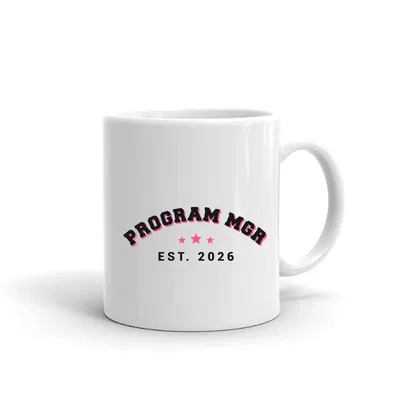 Program Mgr Varsity Arch mug preview