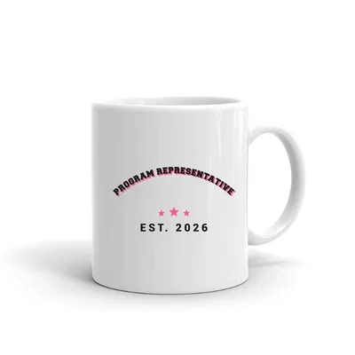 Program Representative Varsity Arch mug preview
