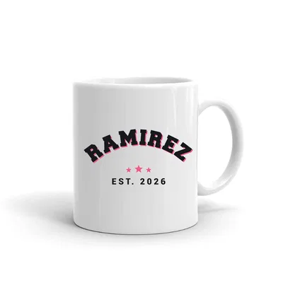 Ramirez Varsity Arch mug preview