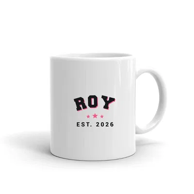 Roy Varsity Arch mug preview