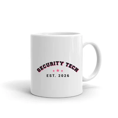 Security Tech Varsity Arch mug preview