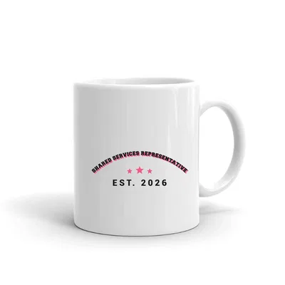 Shared Services Representative Varsity Arch mug preview