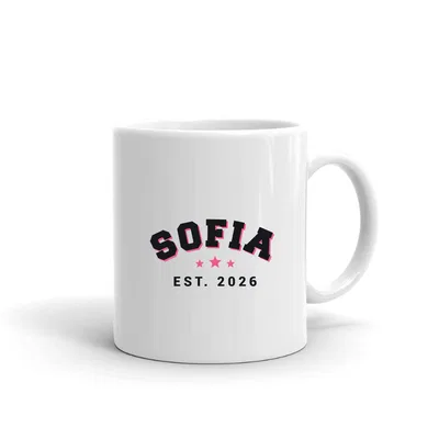 Sofia Varsity Arch mug preview