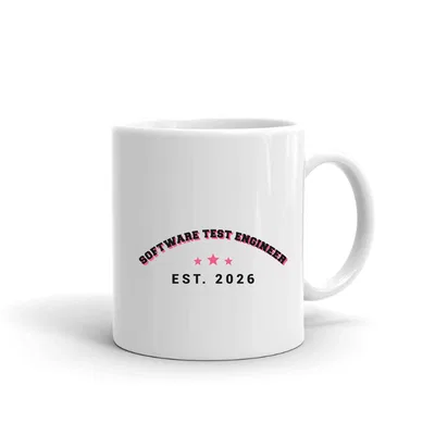 Software Test Engineer Varsity Arch mug preview