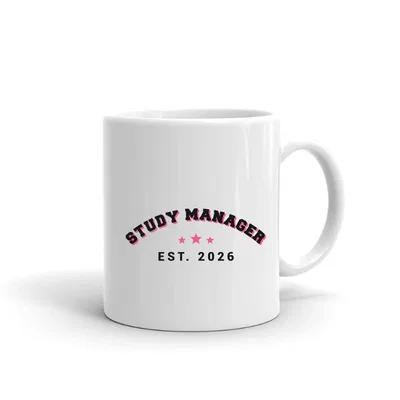 Study Manager Varsity Arch mug preview