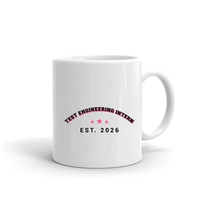 Test Engineering Intern Varsity Arch mug preview