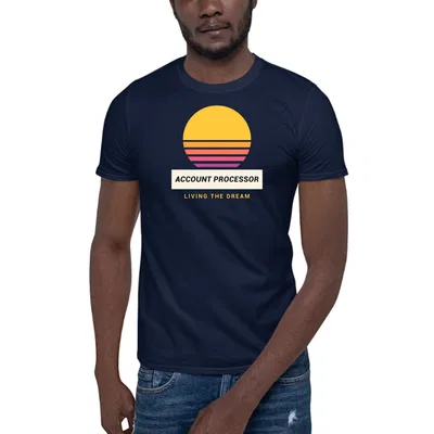 Account Processor Retro Sunset dark tee preview