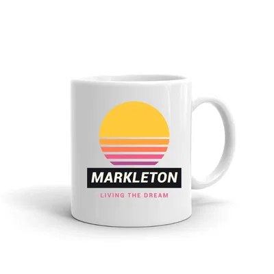 Markleton Retro Sunset mug preview