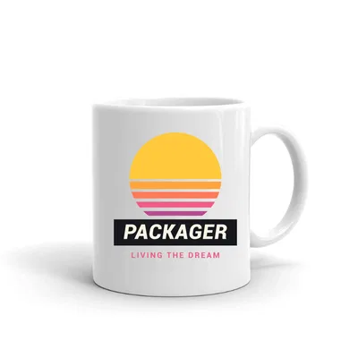Packager Retro Sunset mug preview