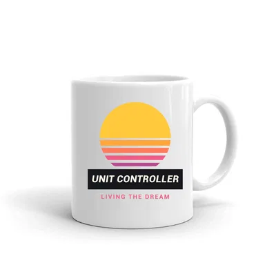 Unit Controller Retro Sunset mug preview